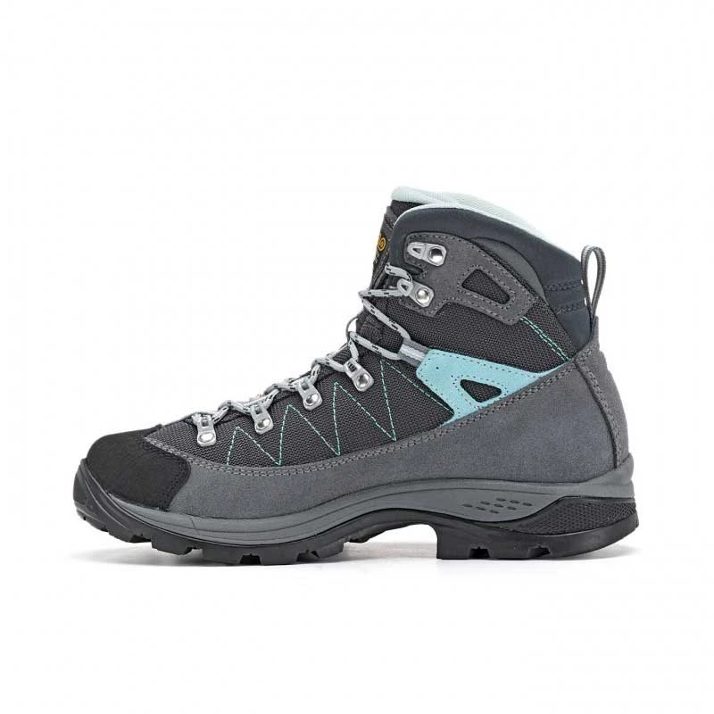 Asolo Finder GV Womens Hiking Boot - Grey/Gunmetal/Pool Side 5 Asolo Finder GV Womens Hiking Boot - Grey/Gunmetal/Pool Side - Image 5
