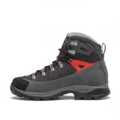 Asolo Finder GV ML Womens Hiking Boot - Grey/Gunmetal/Poppy Red -Lowe Gear Adventure Shop Asolo Finder GV ML Womens grey gunmetal poppy red 04 949a85ab f980 4315 af3a d4c45965f11f 180486