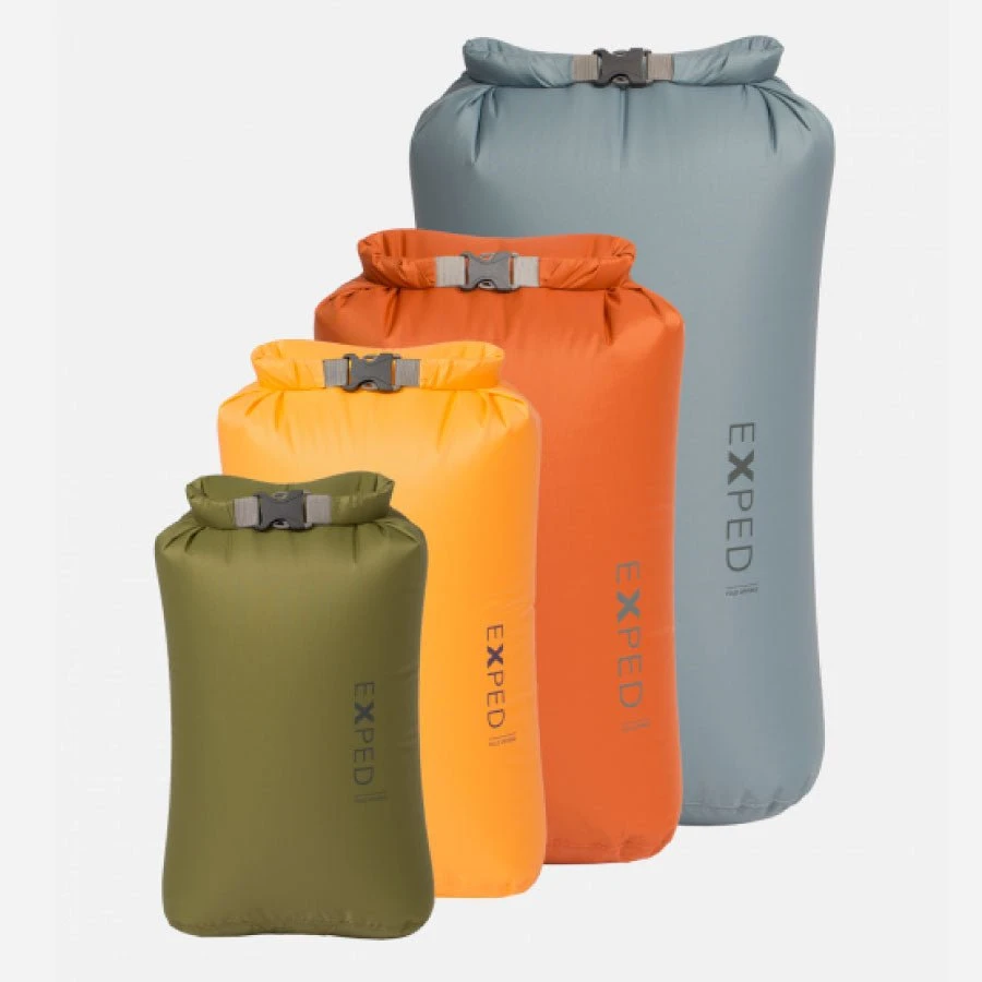 Exped Fold Drybag - XS-L 4 Pack 1 Exped Fold Drybag - XS-L 4 Pack