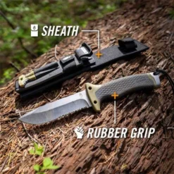 Gerber Ultimate Fixed Blade Survival Knife -Lowe Gear Adventure Shop Gerber Ultimate Fixed Blade Survival Knife 06