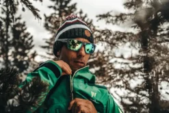 Julbo Shield Sunglasses - Spectron 3 Lens -Lowe Gear Adventure Shop Julbo ShieldSunglasses Spectron3Lens Grey Green 06