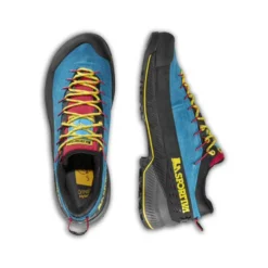 La Sportiva TX4 R Approach Shoe - Turchese/Giallo -Lowe Gear Adventure Shop La Sportiva TX4 R Turchese Giallo 05