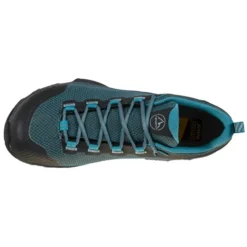 La Sportiva TX Hike GTX Womens Hiking Shoe - Topaz/Carbon -Lowe Gear Adventure Shop LaSportiva TXHikeGTX Womens Topaz Carbon 3 906956