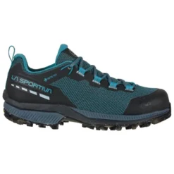 La Sportiva TX Hike GTX Womens Hiking Shoe - Topaz/Carbon -Lowe Gear Adventure Shop LaSportiva TXHikeGTX Womens Topaz Carbon 4 686385