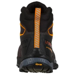 La Sportiva TX Hike Mid GTX Mens Hiking Shoe - Carbon/Saffron -Lowe Gear Adventure Shop LaSportiva TXHikeMidGTX Mens Carbon Saffron 6