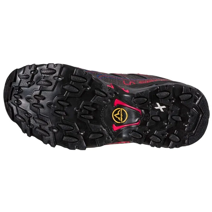 La Sportiva Ultra Raptor II GTX Womens Hiking Shoe - Carbon/Love Potion 2 La Sportiva Ultra Raptor II GTX Womens Hiking Shoe - Carbon/Love Potion - Image 2