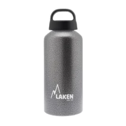Laken Classic Aluminium Bottle - 600ml -Lowe Gear Adventure Shop Laken Classic Aluminium Bottle 600ml Granite 521752