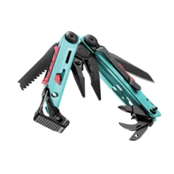 Leatherman Signal Multi Tool W/ Nylon Sheath - Aqua -Lowe Gear Adventure Shop Leatherman Signal Multi Tool Aqua 02
