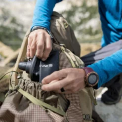 LifeStraw Peak Squeeze Bottle With Filter- 1L -Lowe Gear Adventure Shop LifeStraw Peak Squeeze Bottle 1L Mountain Blue 06