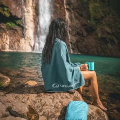 LifeVenture Recycled SoftFibre Trek Towel - Large -Lowe Gear Adventure Shop LifeVenture Recycled SoftFibre Trek Towel XL Teal 02 9febbd74 9fdf 41c9 82fb 0722135a4b9a