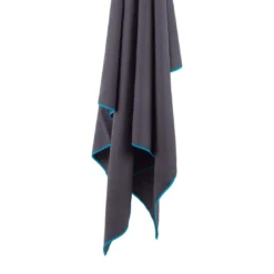 LifeVenture SoftFibre Lite Travel Towel -Lowe Gear Adventure Shop LifeVenture SoftFibreLiteTravelTowel Grey 0 1
