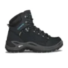 Lowa Renegade GTX MID Womens Hiking Boot - Asphalt/Turquoise