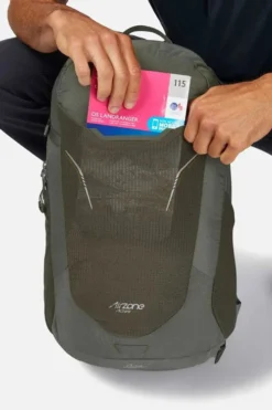 Lowe Alpine AirZone Active 22 Litre Daypack -Lowe Gear Adventure Shop Lowe Alpine Airzone Active 22 Light Khaki 09