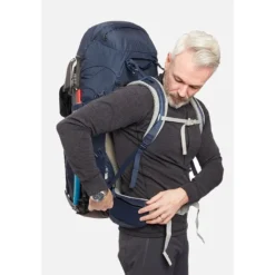 Lowe Alpine Manaslu 65-80 Litre Mens Hiking Pack -Lowe Gear Adventure Shop Manaslu6580l 6 355198