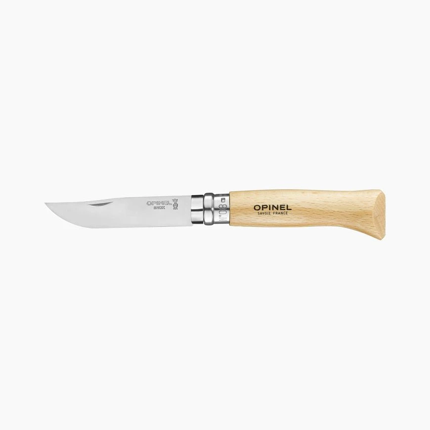Opinel Traditional No. 8 Stainless Steel Knife 1 Opinel Traditional No. 8 Stainless Steel Knife