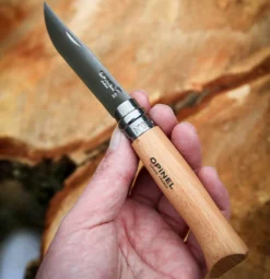 Opinel Traditional No. 8 Stainless Steel Knife 8 Opinel Traditional No. 8 Stainless Steel Knife -Lowe Gear Adventure Shop Opinel TraditionalNo.8SS 04