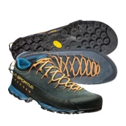 La Sportiva TX4 Mens Approach Shoe - Blue/Papaya -Lowe Gear Adventure Shop POS LaTX4 500066