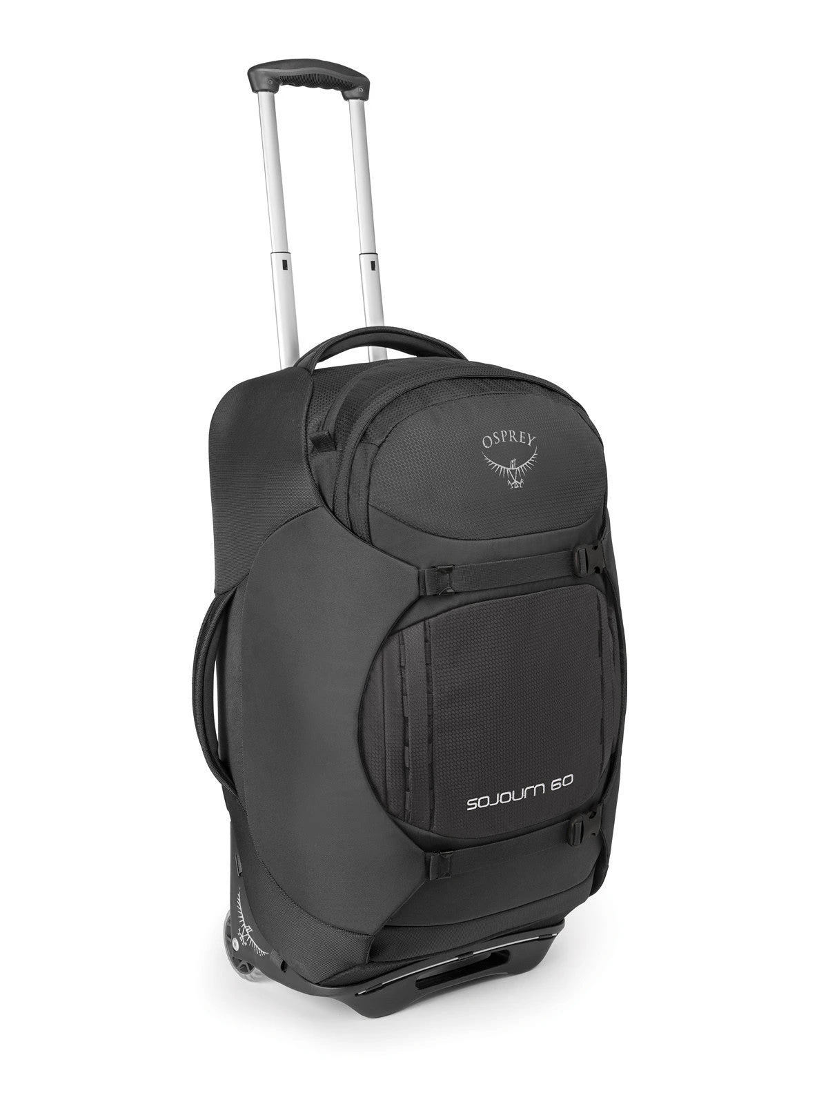 Osprey Sojourn 60 Litre 25 Inch Wheeled Travel Backpack - Flash Black 1 Osprey Sojourn 60 Litre 25 Inch Wheeled Travel Backpack - Flash Black