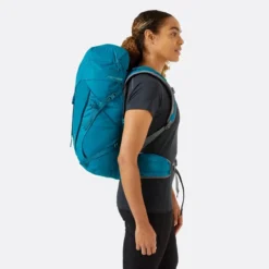 Rab Aeon 33 Litre Womens Daypack -Lowe Gear Adventure Shop RAB Aeon ND33 Womens Pack Marina Blue 05