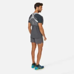 Rab Veil 2 Litre Lightweight Running Vest -Lowe Gear Adventure Shop RAB Veil 2 Litre Lightweight Running Vest Gargoyle Graphene 04
