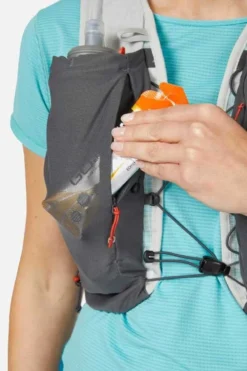 Rab Veil 6 Litre Lightweight Running Vest -Lowe Gear Adventure Shop RAB Veil 6 Litre Lightweight Vest Gargoyle Graphene 04