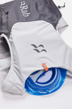 Rab Veil 6 Litre Lightweight Running Vest -Lowe Gear Adventure Shop RAB Veil 6 Litre Lightweight Vest Gargoyle Graphene 13
