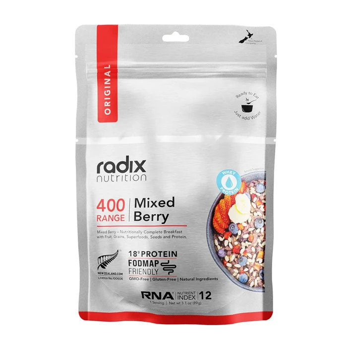 Radix Nutrition FODMAP Mixed Berry Whey Based - 400kcal 1 Radix Nutrition FODMAP Mixed Berry Whey Based - 400kcal