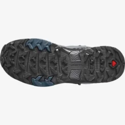 Salomon X Ultra 4 MID GTX Women's Hiking Boot - Quarry/Black/Legion Blue -Lowe Gear Adventure Shop Salomon X Ultra 4 Mid GTX Quarry Black Legion Blue 06 238148