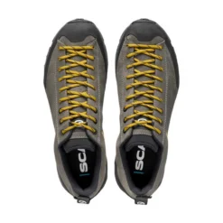 Scarpa Mojito Trail GTX Mens Hiking Shoe - Titanium/Mustard -Lowe Gear Adventure Shop Scarpa Mojito Trail GTX Titanium Mustard 06