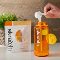 Skratch Labs Clear Hydration Drink Mix 240g - 16 Serving Resealable Bag -Lowe Gear Adventure Shop Skratch Labs Clear Hydration Drink Mix Orange 02