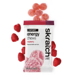 Skratch Labs Sport Energy Fruit Chews - Single 8 Skratch Labs Sport Energy Fruit Chews - Single -Lowe Gear Adventure Shop SkratchLabsChewsRaspberry 01