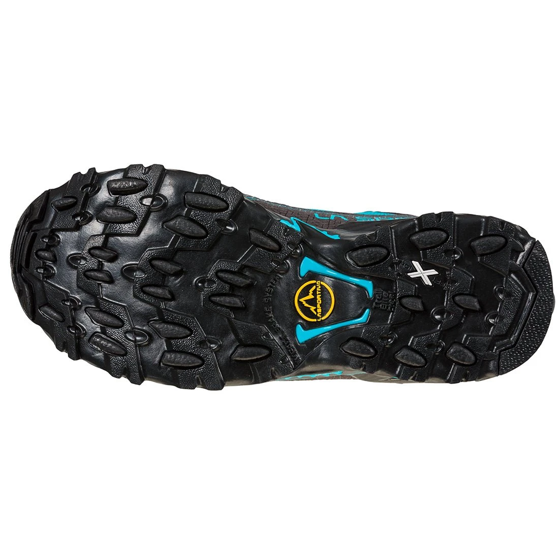 La Sportiva Ultra Raptor II Mid Wide GTX Womens Hiking Boot - Carbon/Topaz 5 La Sportiva Ultra Raptor II Mid Wide GTX Womens Hiking Boot - Carbon/Topaz - Image 5