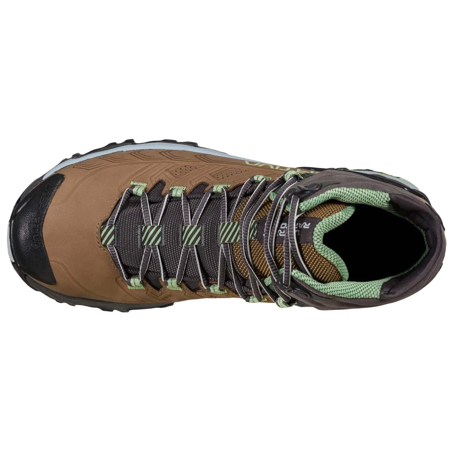 La Sportiva Ultra Raptor II Mid Leather GTX Womens Hiking Boot - Taupe/Sage 3 La Sportiva Ultra Raptor II Mid Leather GTX Womens Hiking Boot - Taupe/Sage - Image 3