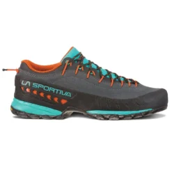 La Sportiva TX4 Womens Approach Shoe - Carbon/Aqua 7 La Sportiva TX4 Womens Approach Shoe - Carbon/Aqua -Lowe Gear Adventure Shop image
