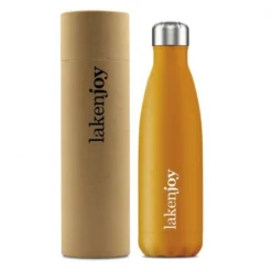 Laken LakenJoy Stainless Steel Thermo Bottle - 500ml -Lowe Gear Adventure Shop insulated bottle 05l stainless steel lakenjoy narrow mouth 4 606856