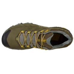La Sportiva Ultra Raptor II Leather Wide GTX Mens Hiking Shoe - Ivy/Cedar -Lowe Gear Adventure Shop ultra raptor ii leather gtx man brown 3