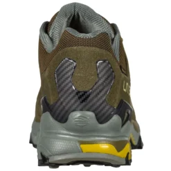 La Sportiva Ultra Raptor II Leather Wide GTX Mens Hiking Shoe - Ivy/Cedar -Lowe Gear Adventure Shop ultra raptor ii leather gtx man brown 6